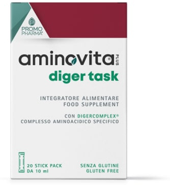 AMINOVITA PLUS DIGER TASK 20 STICK DA 10ML - Farmacia Mastrangelo 