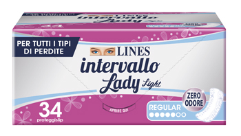 LINES INTERVALLO LADY REGULAR 34 PEZZI - Farmacia Mastrangelo 