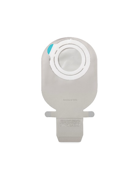 SENSURA MIO FLEX SISTEMA 2 PEZZI CON AGGANCIO ADESIVO SACCA ILEOSTOMIA RIVESTITA 50MM DA 550 ML 30 PEZZI - Farmacia Mastrangelo 