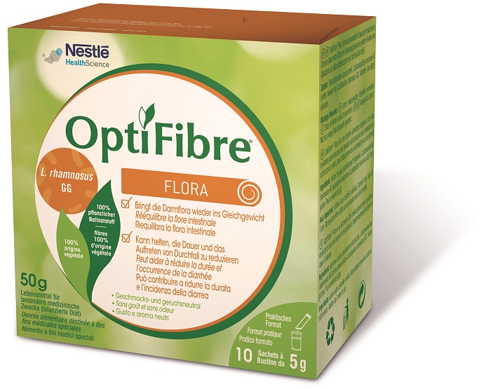 OPTIFIBRE FLORA 10 BUSTINE 5 G - Farmacia Mastrangelo 