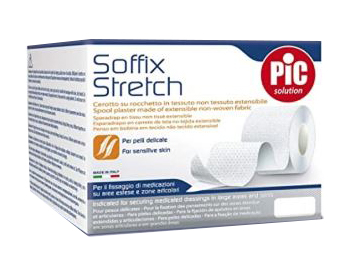 CEROTTO PIC SOFFIX STRETCH TESSUTO NON TESSUTO 20X1000 CM 1 PEZZO - Farmacia Mastrangelo 