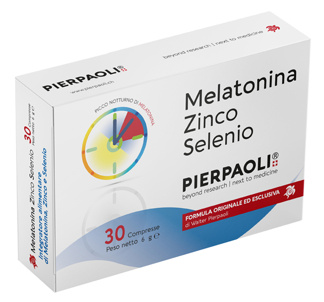 MELATONINA ZINCO SELENIO 30 COMPRESSE - Farmacia Mastrangelo 