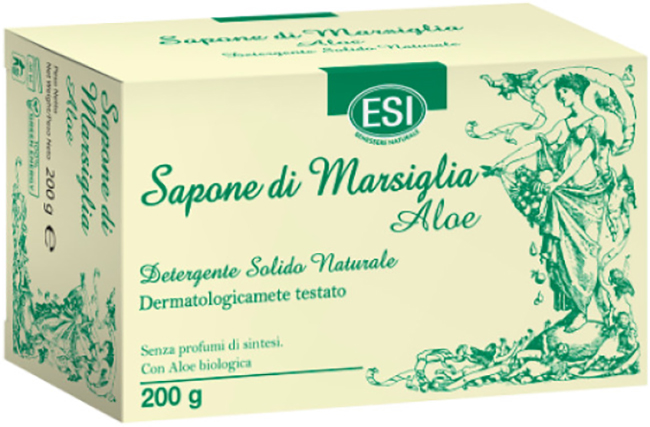 ESI SAPONE DI MARSIGLIA ALOE 200 G - Farmacia Mastrangelo 