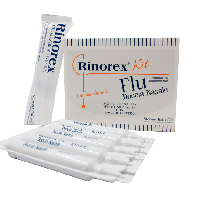 RINOREX FLU DOCCIA KIT - Farmacia Mastrangelo 