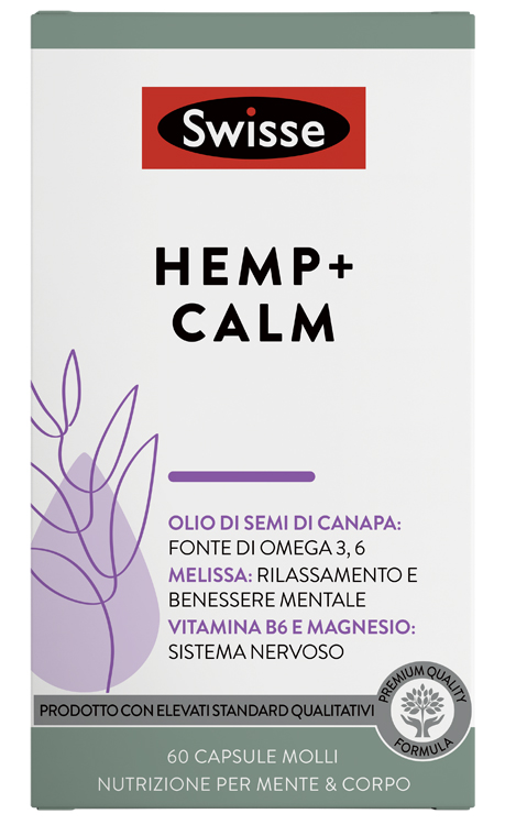 SWISSE HEMP+ CALM 60 CAPSULE - Farmacia Mastrangelo 