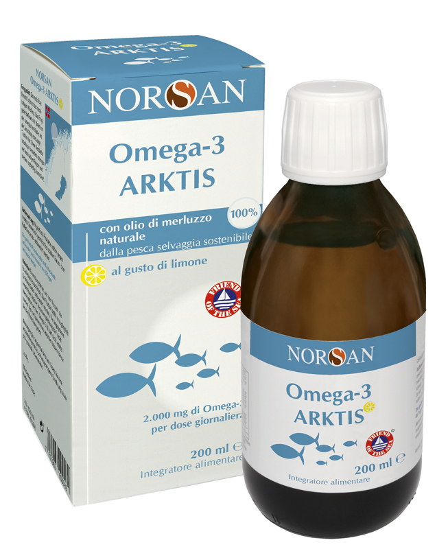 NORSAN OMEGA 3 ARKTIS 200 ML - Farmacia Mastrangelo 