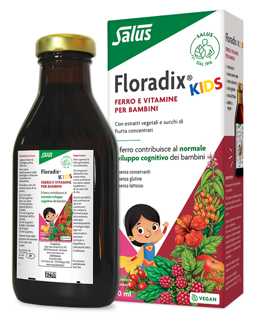 FLORADIX KIDS 250 ML - Farmacia Mastrangelo 