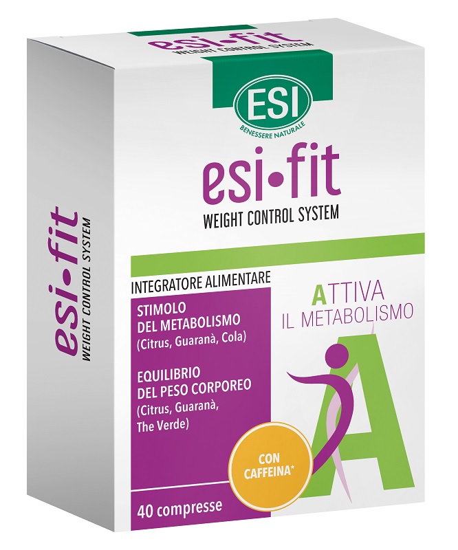 ESI FIT ATTIVA CON CAFFEINA 40 COMPRESSE - Farmacia Mastrangelo 