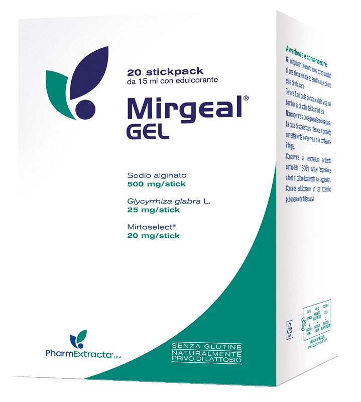 MIRGEAL GEL 20 STICKPACK - Farmacia Mastrangelo 