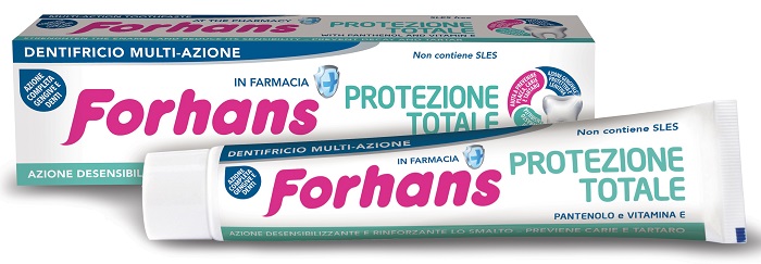 FORHANS DENTIFRICIO PROTEZIONE TOTALE 75 ML - Farmacia Mastrangelo 