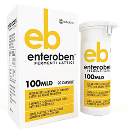 ENTEROBEN 100MLD 20 CAPSULE VEGETALI - Farmacia Mastrangelo 