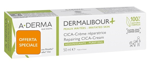 DERMALIBOUR + CICA CREMA RISTRUTTURANTE 50 ML - Farmacia Mastrangelo 