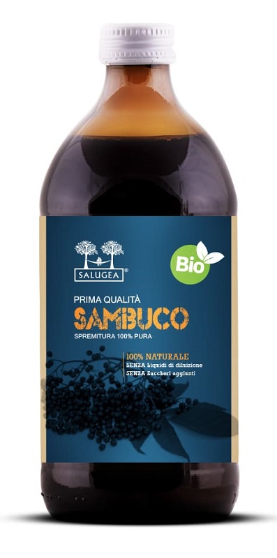 SALUGEA SUCCO SAMBUCO BIO 500 ML - Farmacia Mastrangelo 