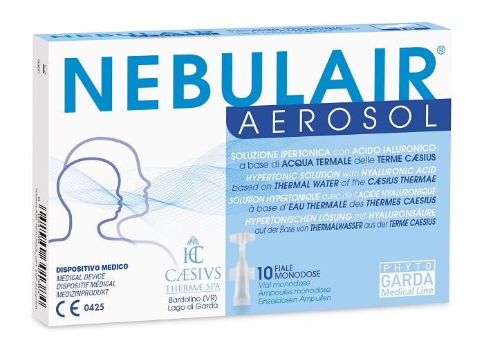 NEBULAIR AEROSOL SOLUZIONE IPERTONICA 10 FIALE MONODOSE 3 ML ACQTERM - Farmacia Mastrangelo 