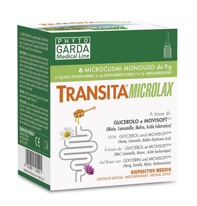 TRANSITA MICROLAX ADULTI 6 MICROCLISMI DA 9 G - Farmacia Mastrangelo 