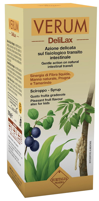 VERUM DELILAX SCIROPPO 216 G - Farmacia Mastrangelo 