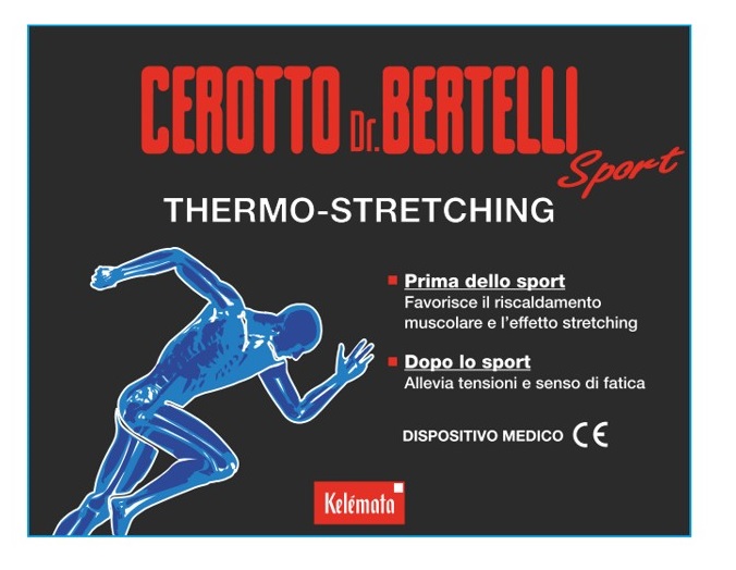 BERTELLI CEROTTO SPORT 1 PEZZO - Farmacia Mastrangelo 