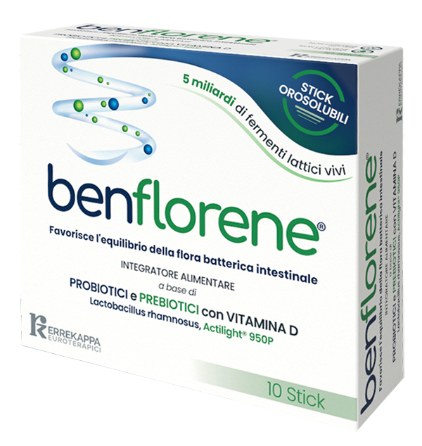 BENFLORENE 10 STICK OROSOLUBILI - Farmacia Mastrangelo 