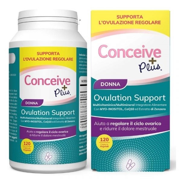 CONCEIVE PLUS SUPPORTO PER OVULAZIONE FEMMINILE 120 CAPSULE - Farmacia Mastrangelo 