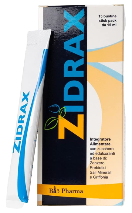 ZIDRAX 15 BUSTINE STICK PACK - Farmacia Mastrangelo 
