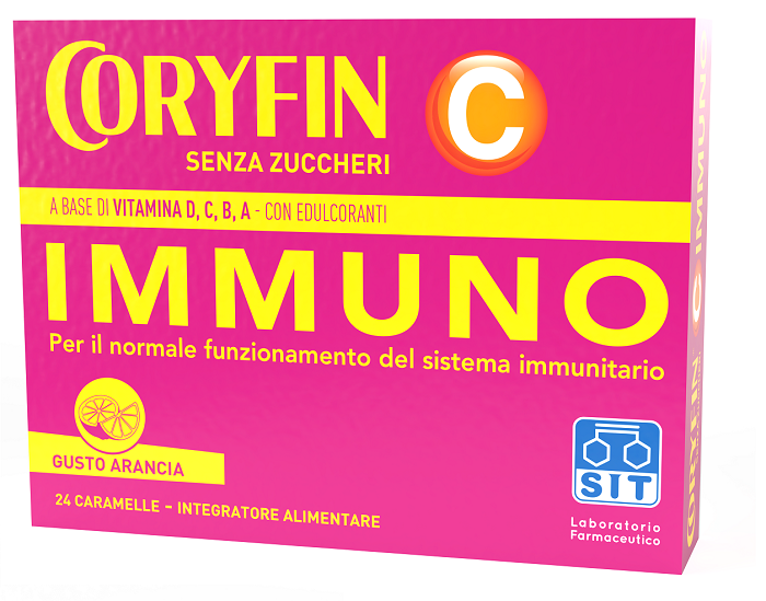 CORYFIN C IMMUNO 24 CARAMELLE - Farmacia Mastrangelo 