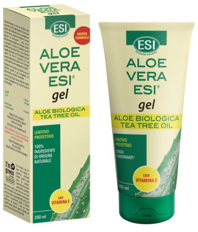 ESI ALOE VERA GEL VITAMINA E + TEA TREE 200 ML - Farmacia Mastrangelo 