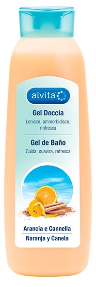 ALVITA GEL DOCCIA ARANCIA E CANNELLA 300 ML - Farmacia Mastrangelo 