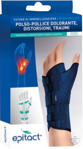 TUTORE POLSO/POLLICE PER TENDINITE EPITACT QUERV'ACTIV SINISTRO S - Farmacia Mastrangelo 