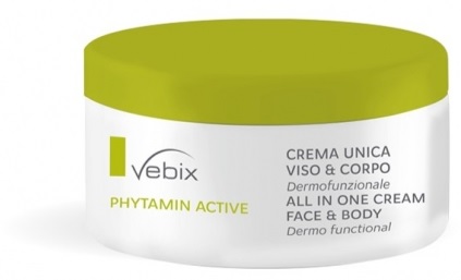 VEBIX PHYTAMIN E CREMA UNICA DERNOFUNSIONALE VISO E CORPO 300 ML - Farmacia Mastrangelo 