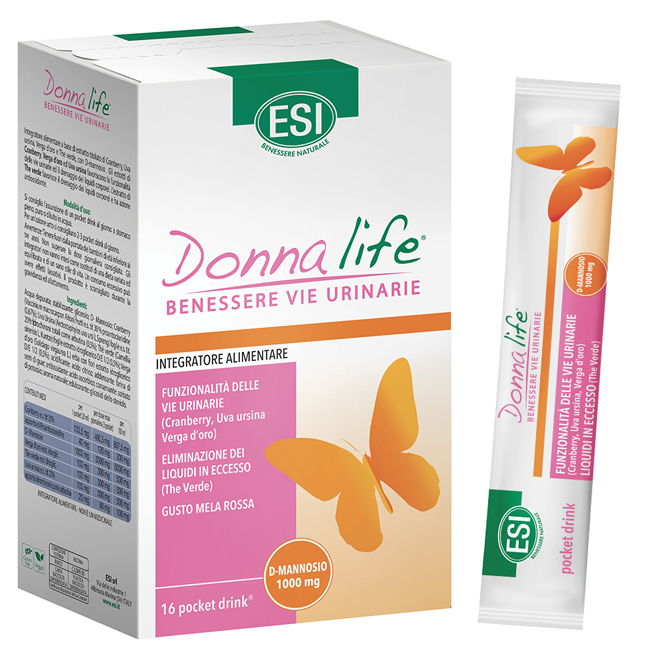 ESI DONNA LIFE VIE URINARIE 16 POCKET DRINK - Farmacia Mastrangelo 