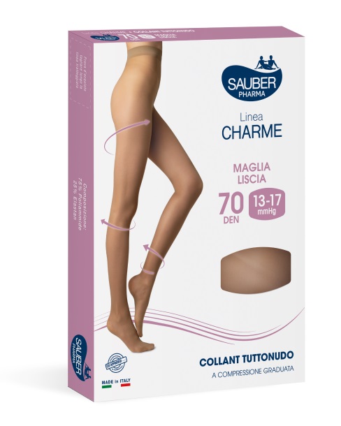 SAUBER CHARME COLLANT 70 DENARI TUTTONUDO ML NERO 3 - Farmacia Mastrangelo 