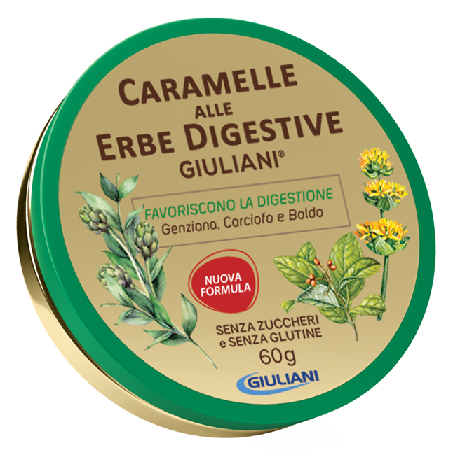 CARAMELLE DIGESTIVE SENZA ZUCCHERO NUOVA FORMULAZIONE 60 G - Farmacia Mastrangelo 