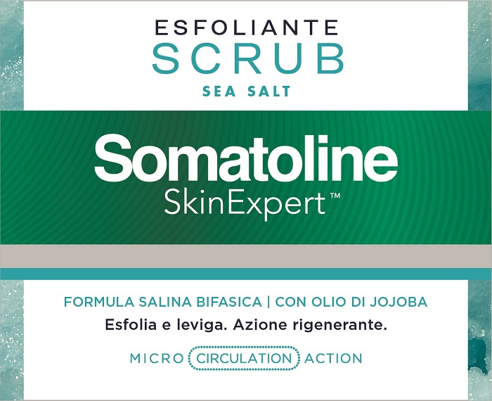 SOMATOLINE SKIN EXPERT SCRUB SEA SALT 350 G - Farmacia Mastrangelo 