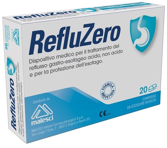 REFLUZERO 20 COMPRESSE - Farmacia Mastrangelo 