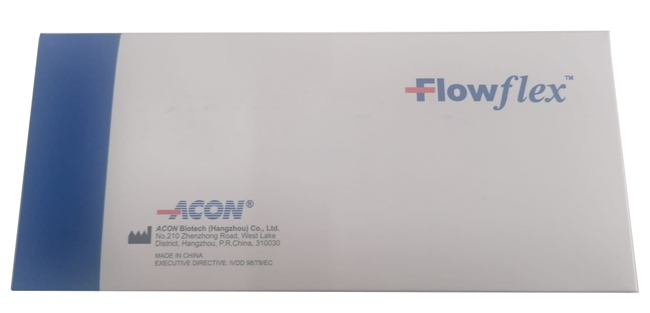 TEST ANTIGENICO RAPIDO COVID-19 FLOWFLEX DETERMINAZIONE QUALITATIVA ANTIGENI SARS-COV-2 IN TAMPONI NASALI MEDIANTE IMMUNOCROMATOGRAFIA 25 PEZZI USO PROFESSIONALE - Farmacia Mastrangelo 