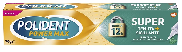 POLIDENT SUPER TENUTA+SIGILLANTE MENTA DELICATA ADESIVO PROTESI DENTALE 70 G - Farmacia Mastrangelo 