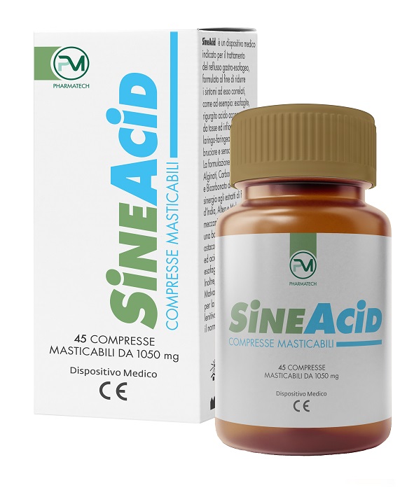 SINEACID 45 COMPRESSE MASTICABILI - Farmacia Mastrangelo 