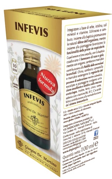 INFEVIS LIQUIDO ANALCOLICO 100 ML - Farmacia Mastrangelo 