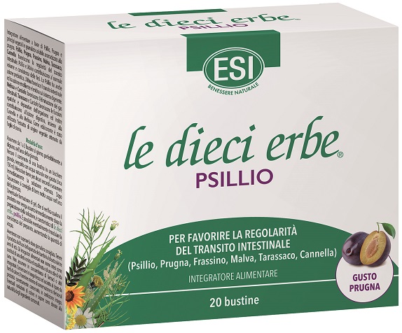 ESI LE DIECI ERBE PSILLIO 20 BUSTINE 5,6 G - Farmacia Mastrangelo 