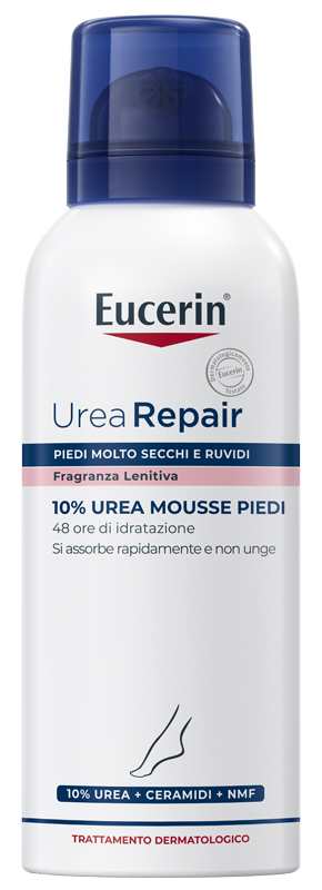 EUCERIN UREAREPAIR 10% MOUSSE PIEDI 150 ML - Farmacia Mastrangelo 