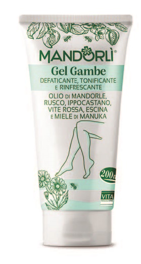 MANDORLI GEL GAMBE DEFATICANTE TONIFICANTE E RINFRESCANTE 200 ML - Farmacia Mastrangelo 