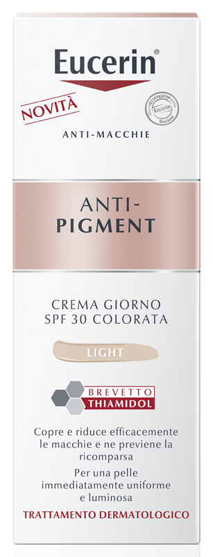EUCERIN ANTI-PIGMENT GIORNO SPF30 COLORATO LIGHT 50 ML - Farmacia Mastrangelo 