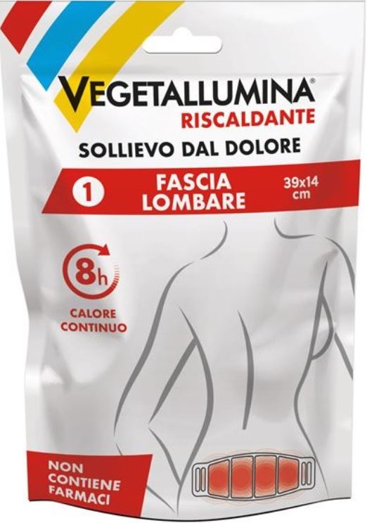 VEGETALLUMINA FASCIA LOMBARE RISCALDANTE 1 PEZZO - Farmacia Mastrangelo 