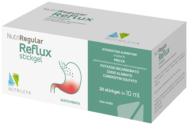 NUTRIREGULAR REFLUX 20 STICKGEL - Farmacia Mastrangelo 