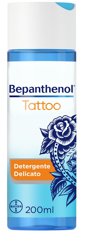 BEPANTHENOL TATTOO DETERGENTE DELICATO 200 ML - Farmacia Mastrangelo 