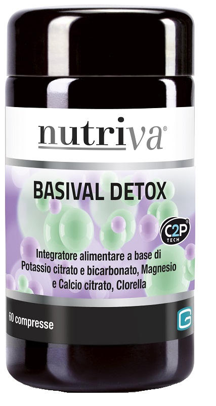 NUTRIVA BASIVAL DETOX 60 COMPRESSE - Farmacia Mastrangelo 