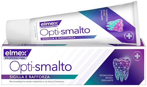 ELMEX DENTIFRICIO OPTISMALTO PROFESSIONAL 75 ML - Farmacia Mastrangelo 