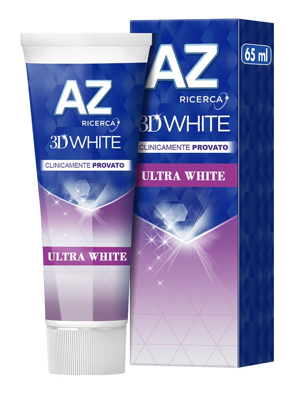 AZ 3D ULTRAWHITE DENTIFRICIO 65 ML - Farmacia Mastrangelo 