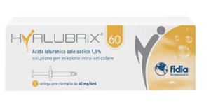 SIRINGA INTRA-ARTICOLARE HYALUBRIX 60 ACIDO IALURONICO 1,5% 60 MG 4 ML - Farmacia Mastrangelo 