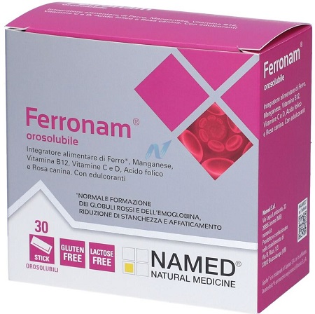 FERRONAM OROSOLUBILE 30 BUSTE - Farmacia Mastrangelo 